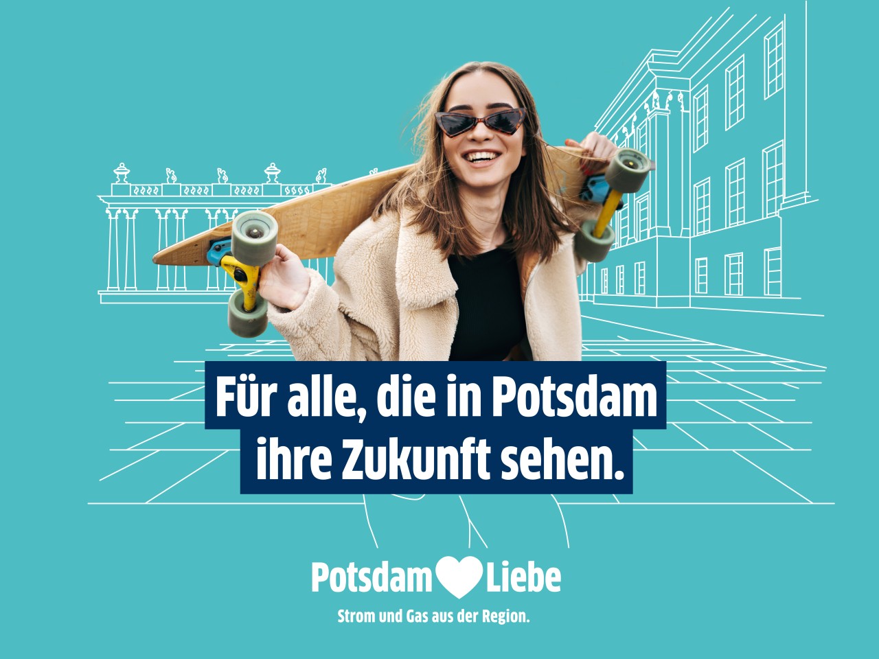 Für alle, die in Potsdam ihre Zukunft sehen. Potsdam-Liebe.