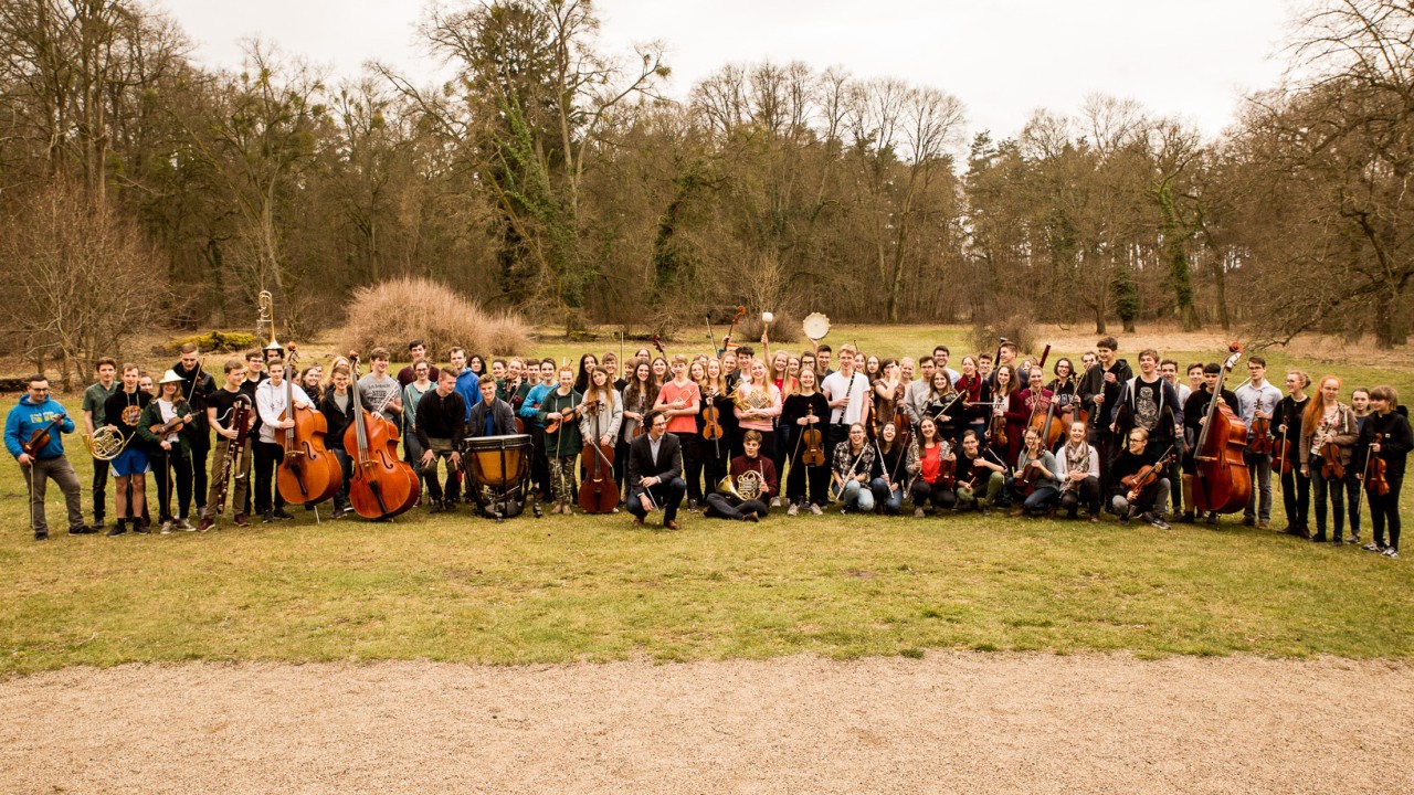Junge Philharmonie Brandenburg in Kröchlendorf, 2018, © Uwe Hauth
